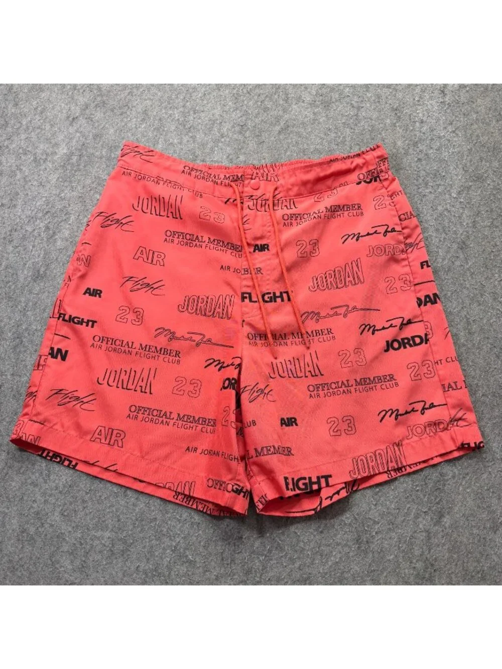 Nike Air Jordan MVP Woven Shorts Flight AOP Magic Ember DX9726-814 Men L Pink 7